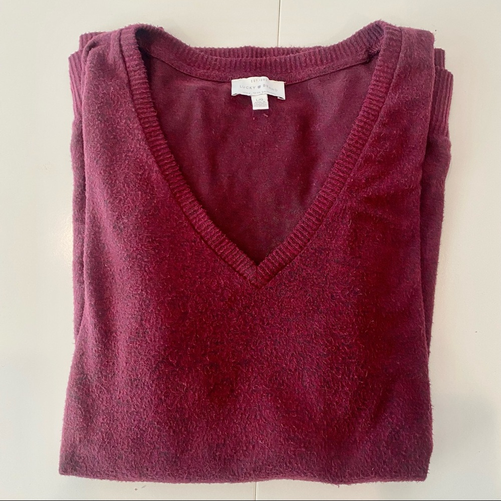 Lucky Brand V-Neck Sweater